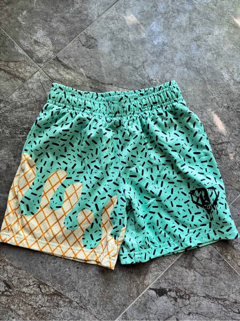 Baseball 101 Ice Cream Shorts Mint